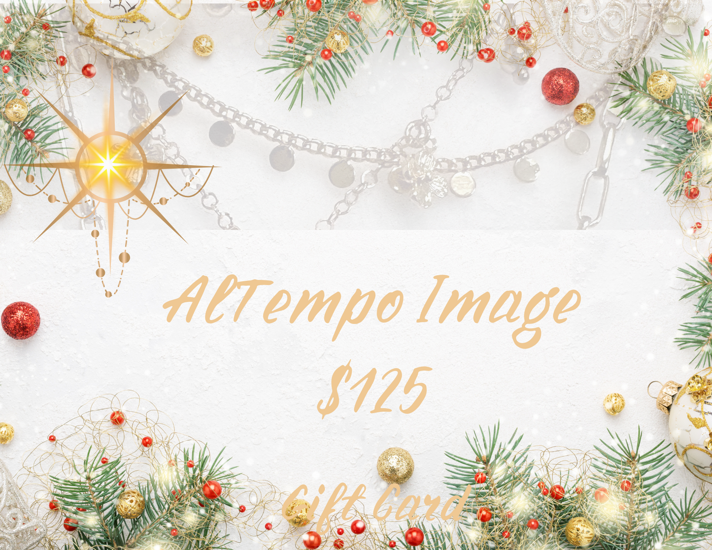 Holiday Gift Card - $125.00