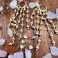 Brazilian Collection Dangling Beads Earrings