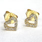 Heart Stud Earrings