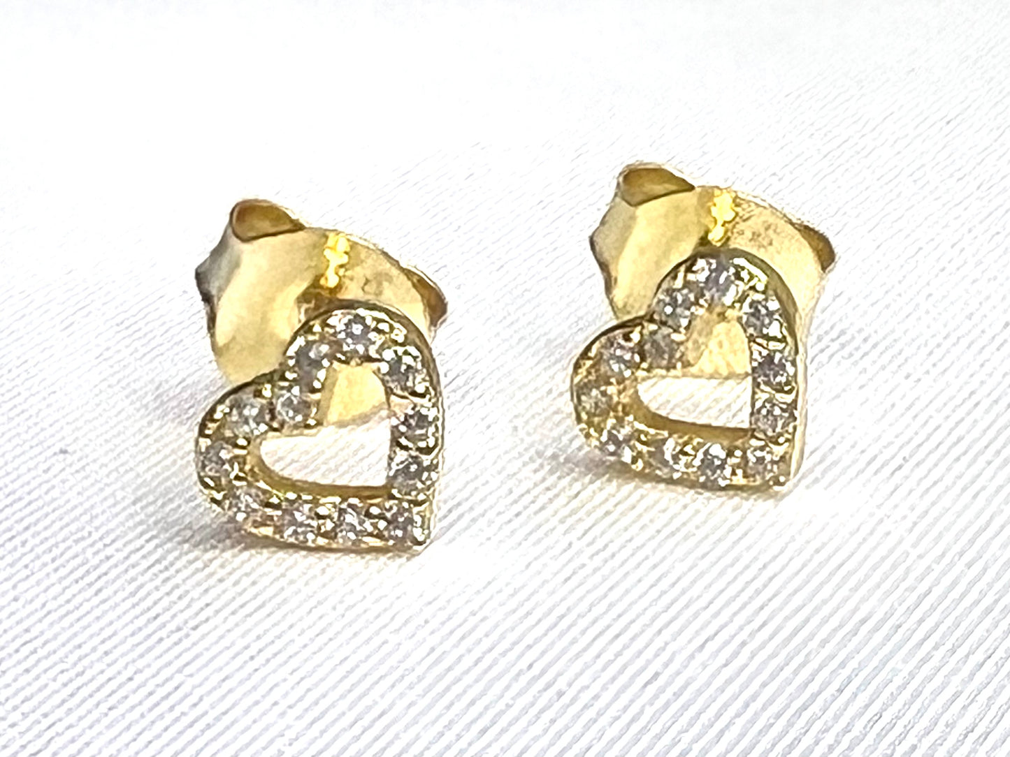 Heart Stud Earrings