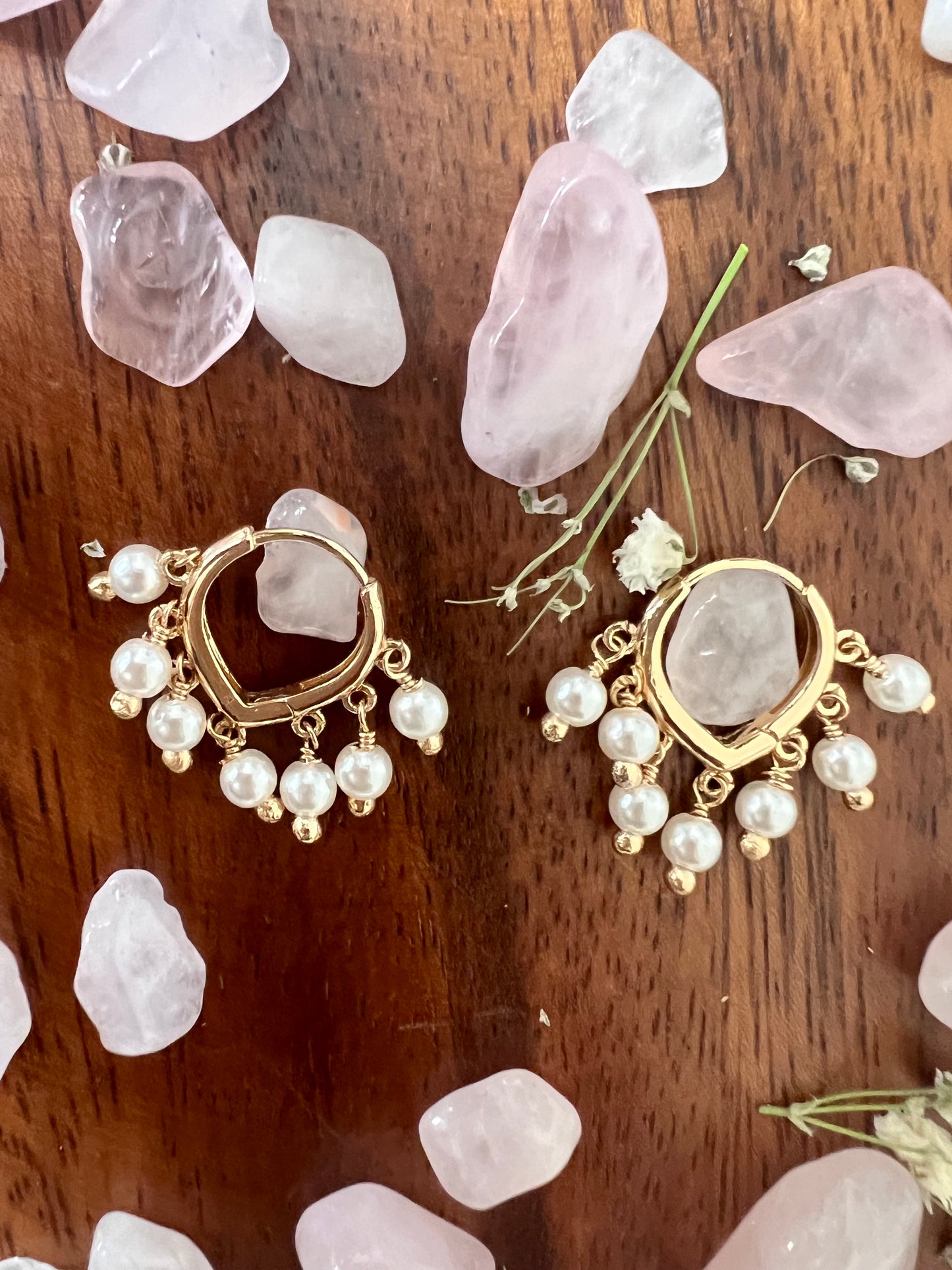 Brazilian Collection Petite Pearl Dangling Earrings