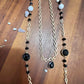 Double layered Black and Gold Necklace Brazilian Collection