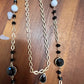 Double layered Black and Gold Necklace Brazilian Collection