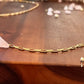 Brazilian Collection Safety Pins & Beads Necklace