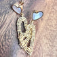 Fashion Heart Shape Hollow Earrings