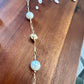 Brazilian Collection Safety Pins, Pearls & Beads Necklace